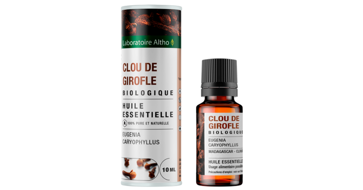 Clou de Girofle - Huile essentielle bio - Huiles Essentielles BIO